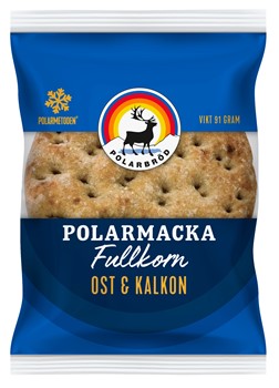 Polarmacka Fullkorn ost & kalkon